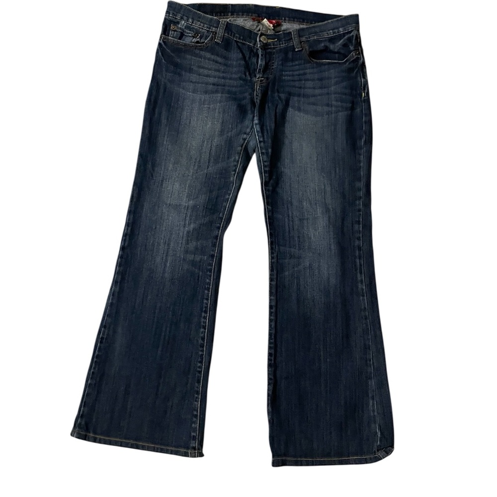 Lucky Brand‎ Bootcut Jeans 12/31 Medium Dark Wash Regular Inseam Denim